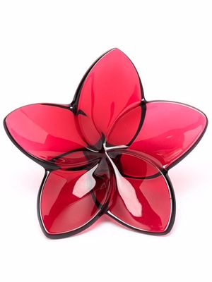 Baccarat Bloom flower decoration - Red
