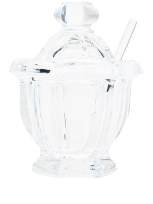 Baccarat Harcourt Missouri mustard jar - White
