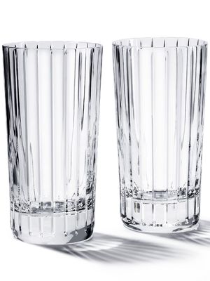 Baccarat Harmonie highball glasses set of two - White