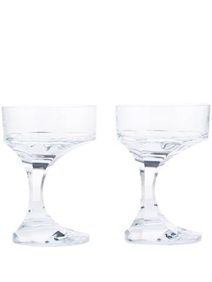 Baccarat set of two Narcisse champagne coupe - Neutrals