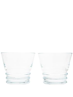 Baccarat Vega crystal glasses set of two - CLEAR