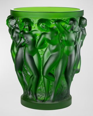 Bacchantes Vase, Amazon Green