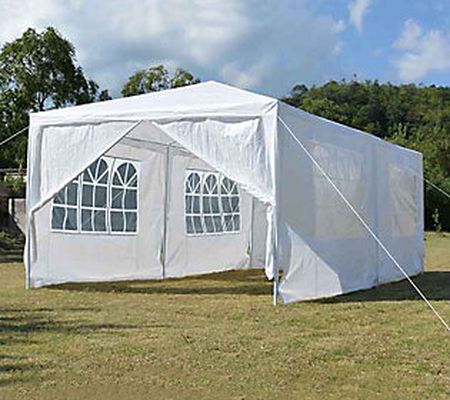 Backyard Expressions 10' x 20' Easy Up Canopy P arty Tent