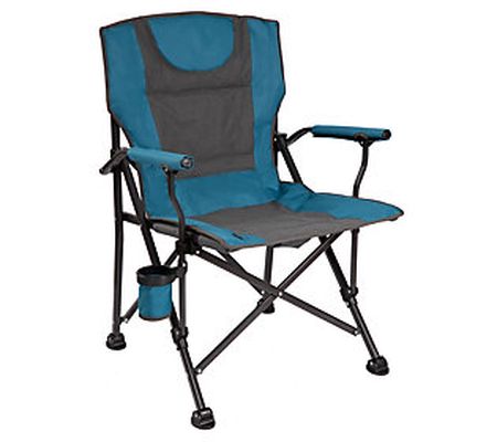 Backyard Expressions Luxury Heated Portable Cam p Chair