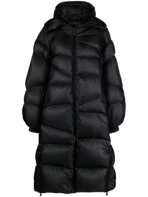 Bacon Double B Max WLT quilted hooded jacket - Black
