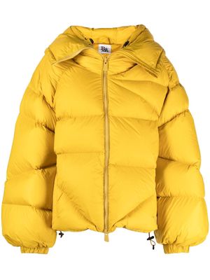 Bacon Double B Max WLT quilted hooded jacket - Yellow