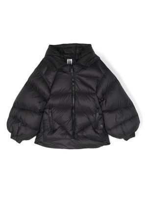 Bacon Double B quilted down jacket - Black