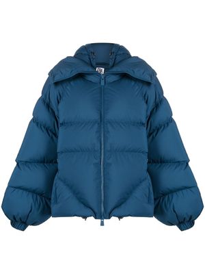 Bacon feather-down puffer jacket - Blue