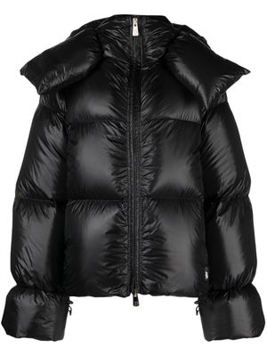 Bacon Storm quilted hooded down jacket - Black