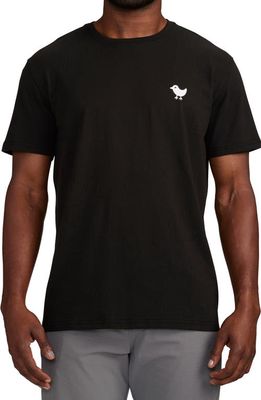 Bad Birdie Bad Cotton Graphic T-Shirt in Black