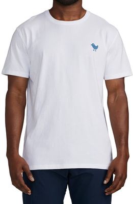 Bad Birdie USA Graphic T-Shirt in White