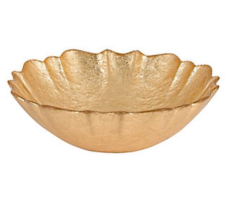 Badash Crystal Victoria Authentic Leaf 6" Bowl
