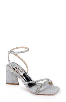 Badgley Mischka Collection Freedom Ankle Strap Sandal in Silver