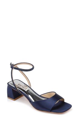 Badgley Mischka Collection Infinity Ankle Strap Sandal in Midnight