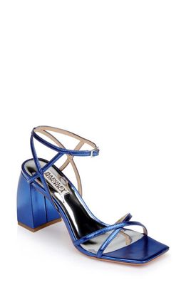 Badgley Mischka Collection Ivanka Ankle Strap Sandal in Royal