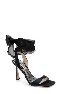 Badgley Mischka Collection Primrose Ankle Wrap Sandal in Black