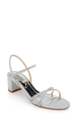 Badgley Mischka Collection Ultima Sandal in Silver