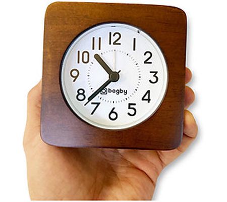 Bagby Wooden Alarm Clock
