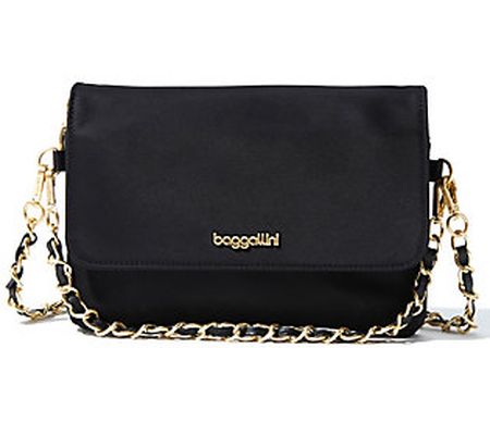 Baggallini Flap Crossbody with Chain