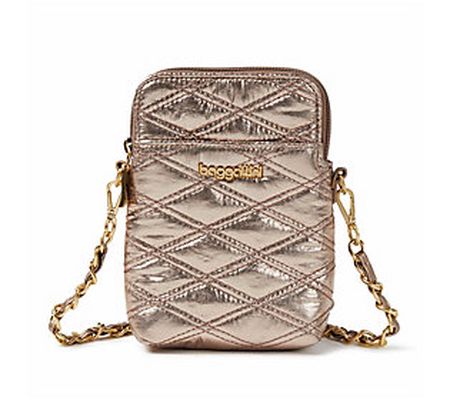 Baggallini Quilted Take Two Bryant Crossbody w/ Chain Strap