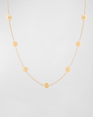 Baia Sommersa 18K Yellow Gold Necklace with Diamonds