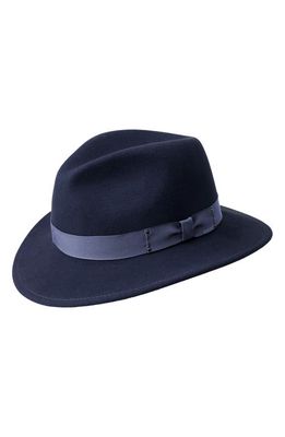 Bailey Curtis Fedora in Navy