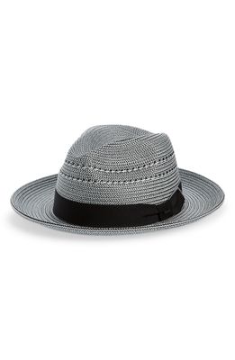 Bailey Eli Straw Hat in Black