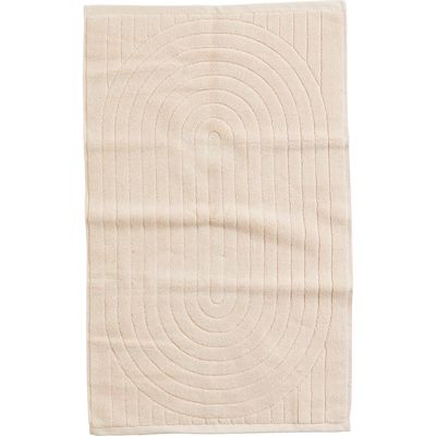 BAINA Martha Organic Cotton Bath Mat in Clay 