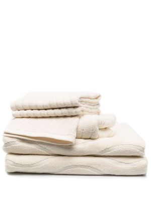 BAINA organic cotton bath towel set - Neutrals