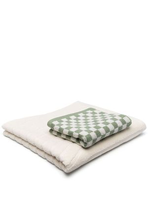 BAINA organic cotton towel set - Neutrals