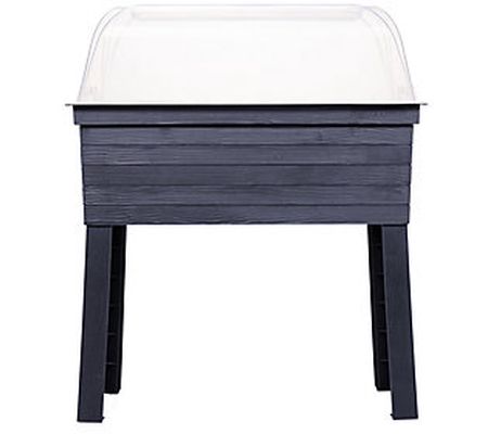 Balcony Raised Bed Planter with Cover