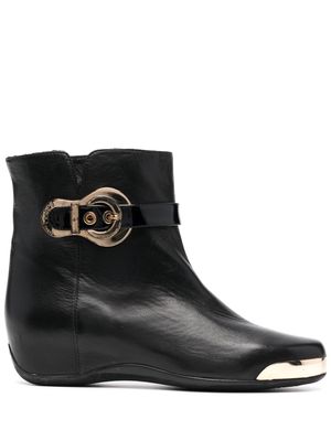 Baldinini buckle-detail ankle boots - Black
