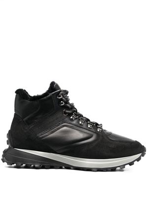 Baldinini lace-up high-top sneakers - Black