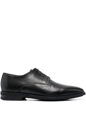 Baldinini leather derby shoes - Black
