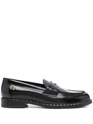 Baldinini penny-slot low-heel loafers - Black