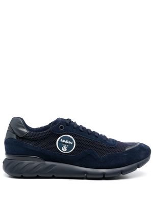 Baldinini side logo-patch detail sneakers - Blue