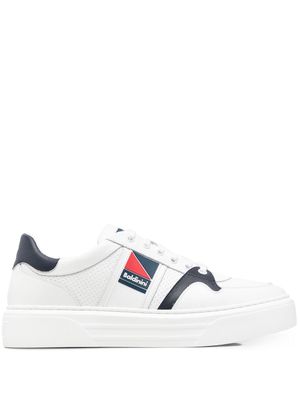 Baldinini side logo-print detail sneakers - White