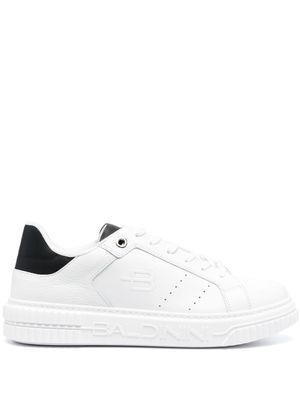 Baldinini two-tone low-top sneakers - White