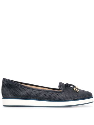 Baldinini woven ballerina shoe - Blue