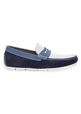 Baldwin Suede Penny Loafers