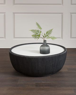 Baleen Round Cocktail Table