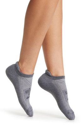Balega Hidden Comfort No-Show Tab Socks in Charcoal