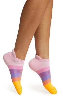 Balega Hidden Comfort No-Show Tab Socks in Pink