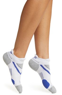Balega UltraGlide No-Show Tab Socks in White