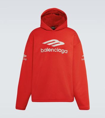Balenciaga 3B Sports Icon cotton fleece hoodie
