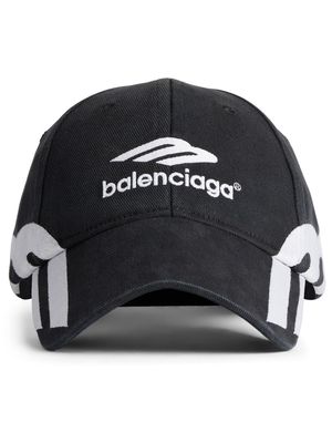 Balenciaga 3B Sports Icon logo-embroidered cap - Black