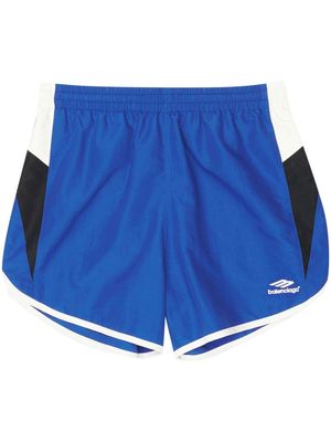 Balenciaga 3B Sports Icon track shorts - Blue
