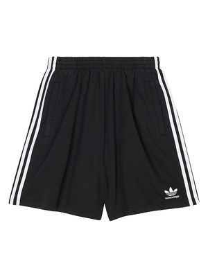 Balenciaga Adidas Large Shorts - Black - Size Small