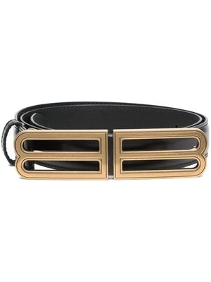 Balenciaga BB 25mm buckle-fastening belt - Black