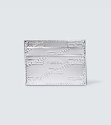 Balenciaga BB leather card holder